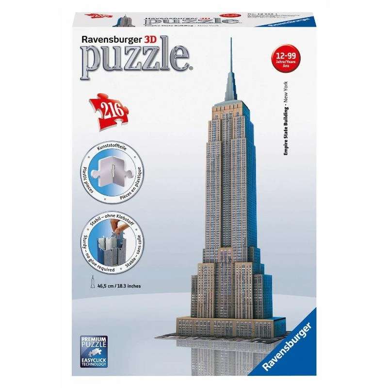 Ravensburger 3D Dėlionė 216 vnt. - Empire State Building