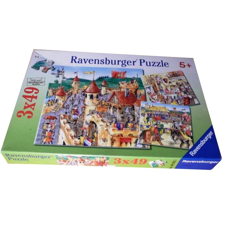 Ravensburger Dėlionė 3x49 vnt. - Gyvūnai