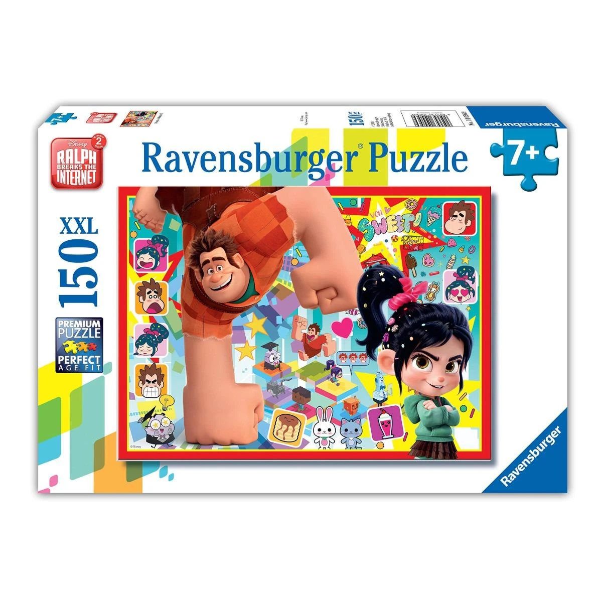 Puzzle 150 XXL Disney Wreck it Ralph - RAVENSBURGER dėlionė