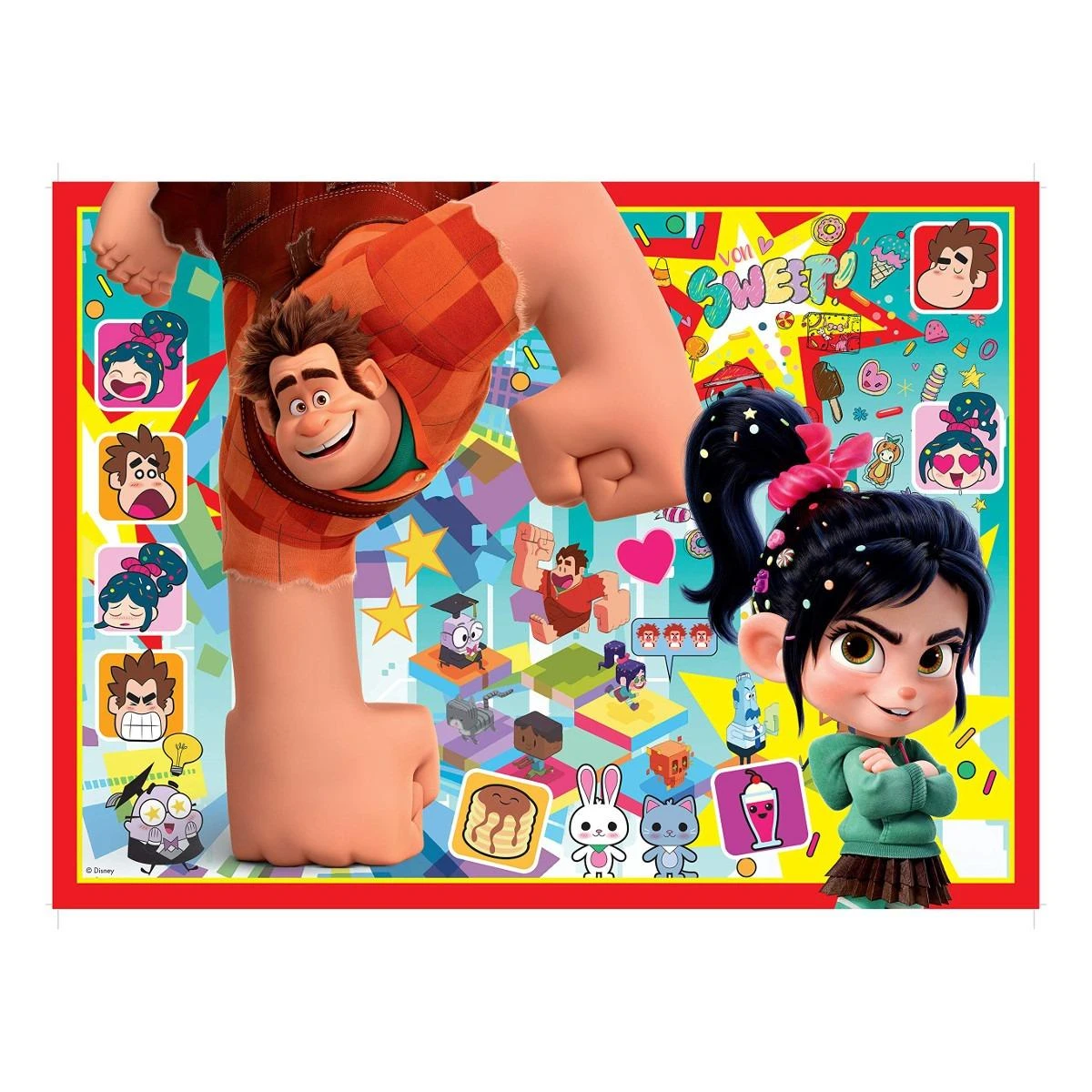 Puzzle 150 XXL Disney Wreck it Ralph - RAVENSBURGER dėlionė