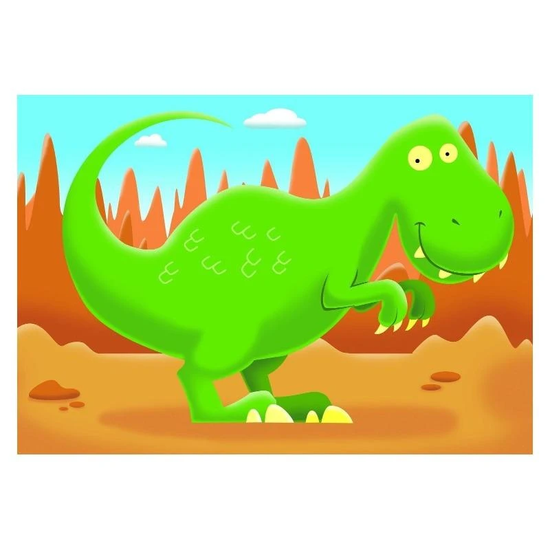Puzzle 4in1 Jolly Dinos - RAVENSBURGER dėlionė