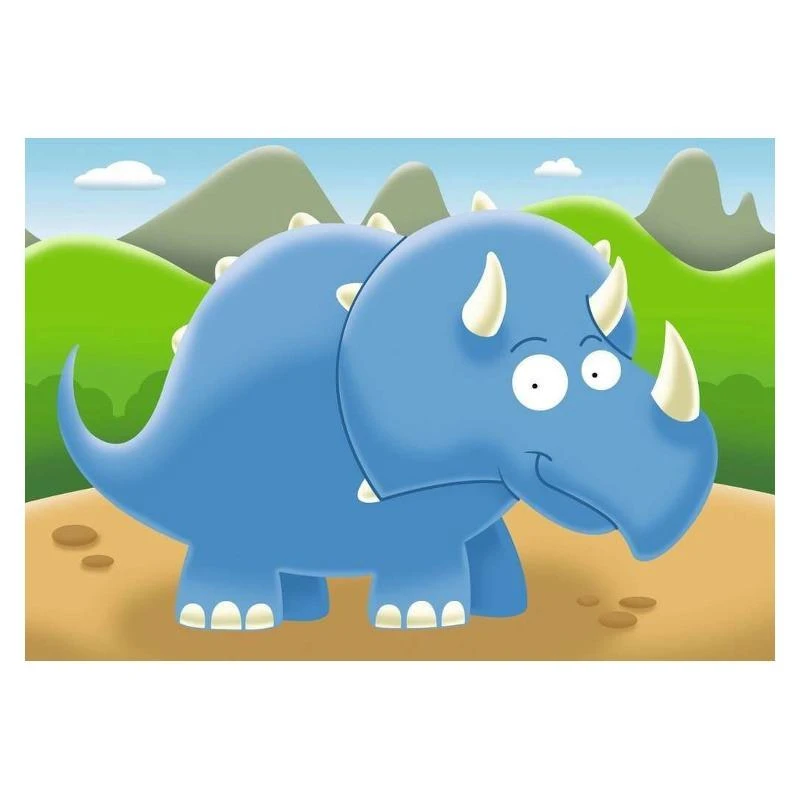 Puzzle 4in1 Jolly Dinos - RAVENSBURGER dėlionė