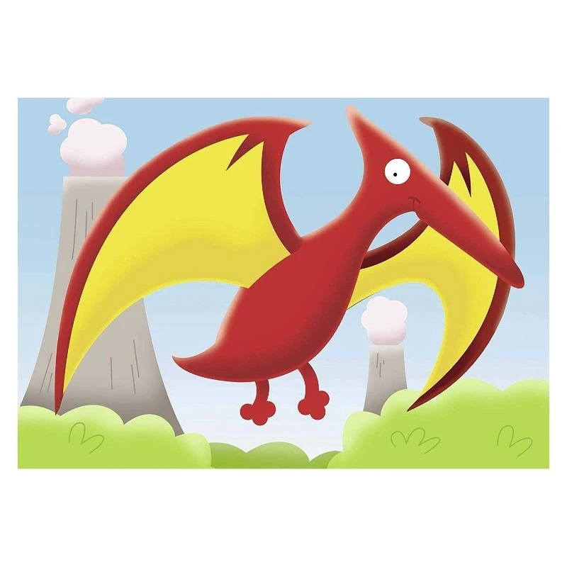 Puzzle 4in1 Jolly Dinos - RAVENSBURGER dėlionė