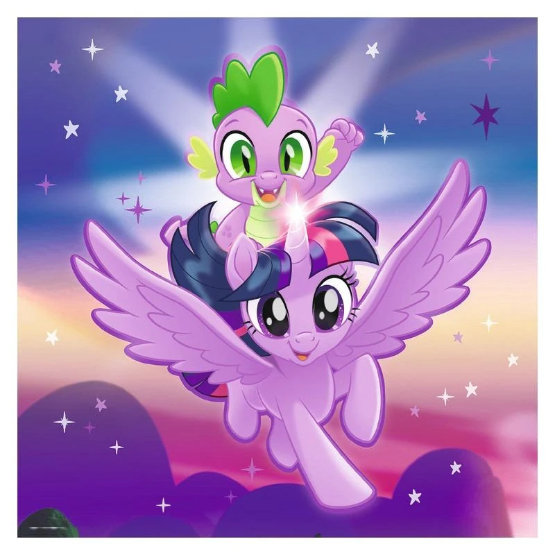 RAVENSBURGER dėlionė Ponys 3x49vnt, 08027