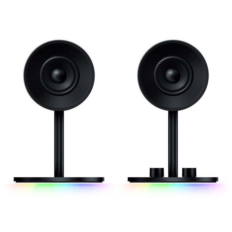Kolonėlės Razer Nommo Chroma (Juodos) su apšvietimu