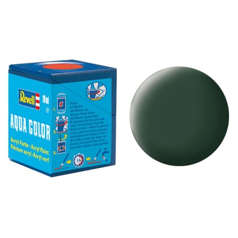 Revell dažai akriliniai aqua color tamsiai žali