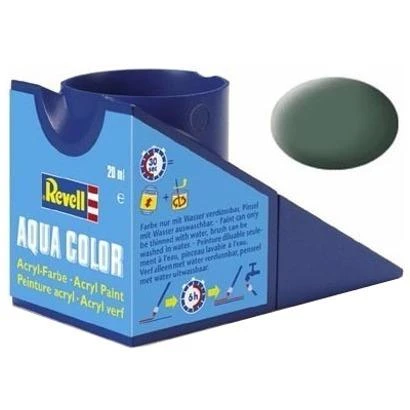 Revell dažai akriliniai aqua color žali pilki