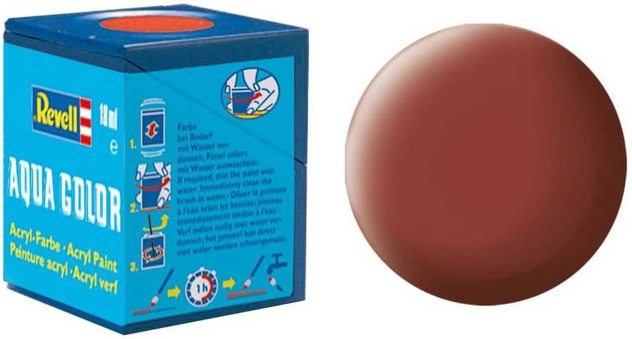 Revell dažai akriliniai aqua color raudoni rudi