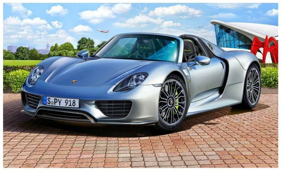 Revell Porsche 918 Spyder 1:24 plastikinis surinkimo rinkinys