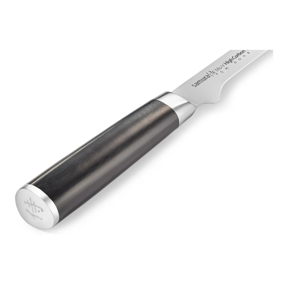 Samura MO-V Super ilgas filė peilis mėsai ir žuviai 218 mm Premium rankena AUS-8 59 HRC