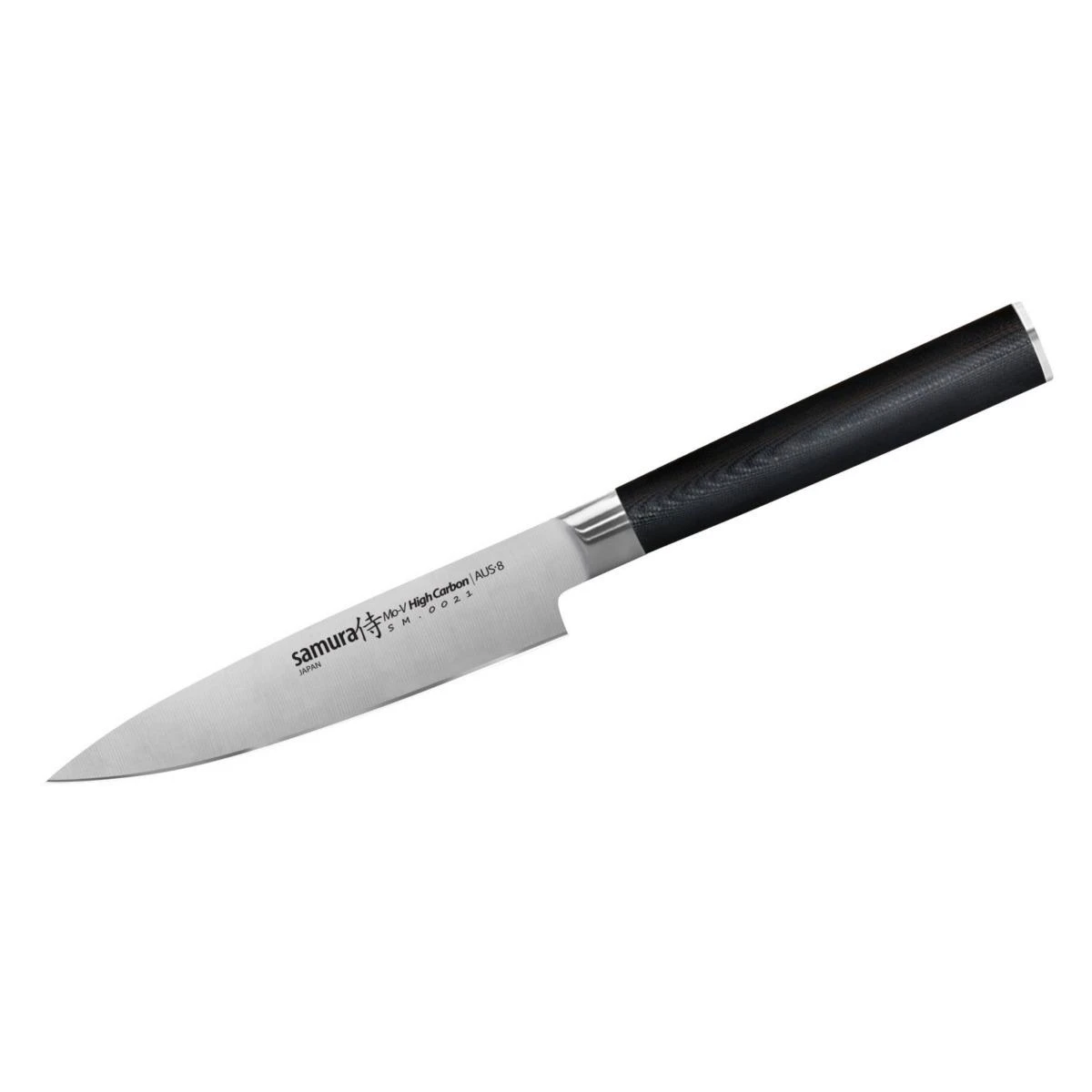 Samura MO-V rinkinys 3vnt. peiliai Pjovimas 90mm / Naudingumas 125mm / Virėjos 200mm iš AUS 8 Japoniškas plienas 59 HRC
