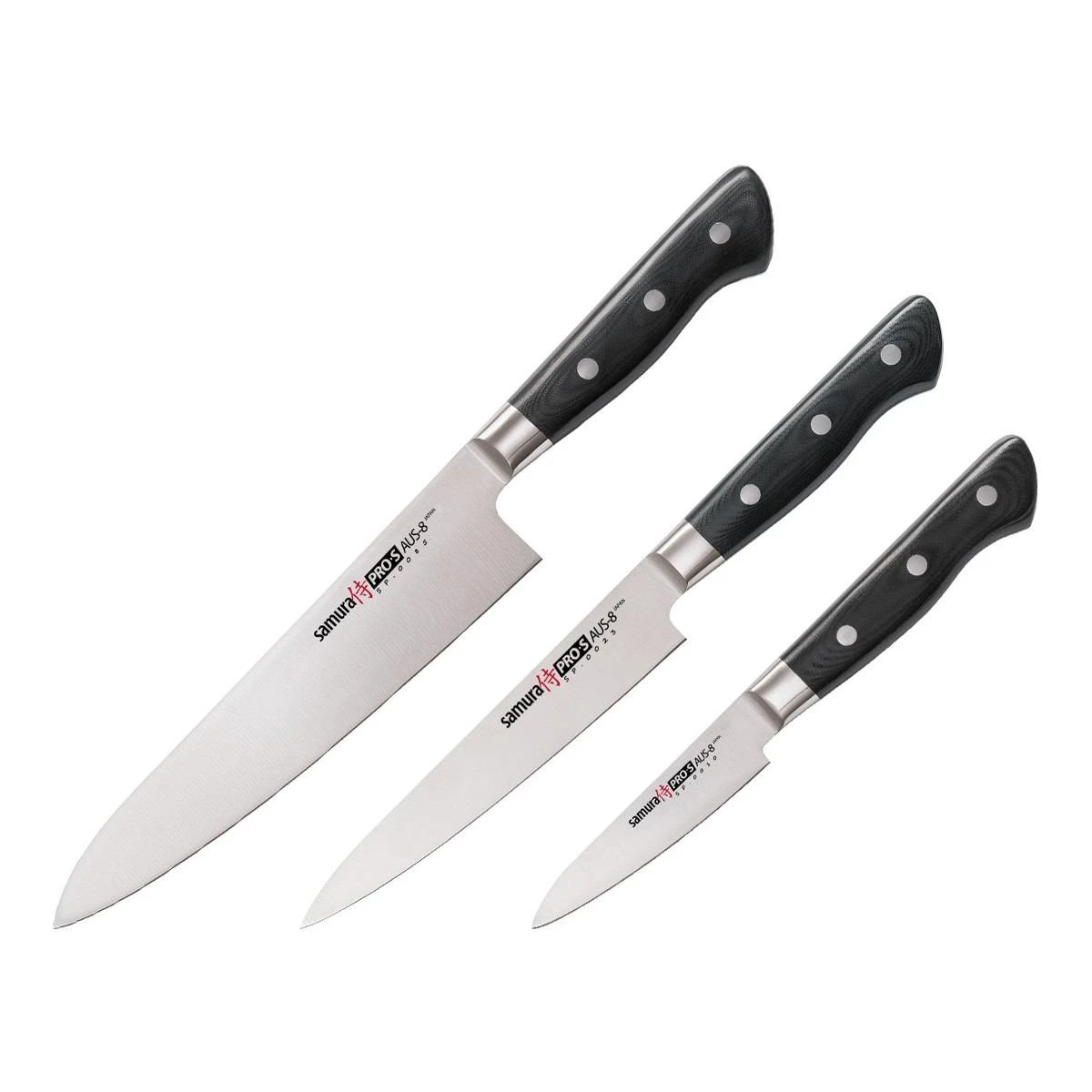 Sia Samura Latvija Peilių rinkinys Pro-s 3d. SP-0220
