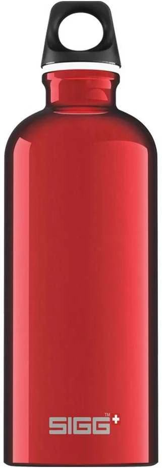 Gertuvė SIGG Alu Drinking Traveller 0.6L, raudona