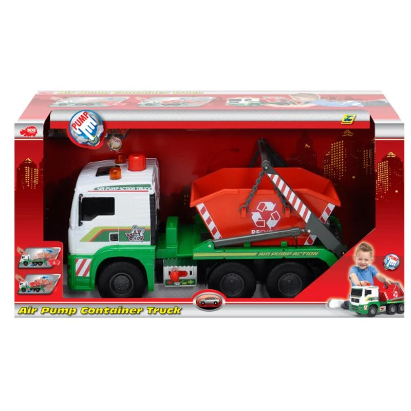 Šiukšliavežys su oro pompa Dickie Toys (203336104)