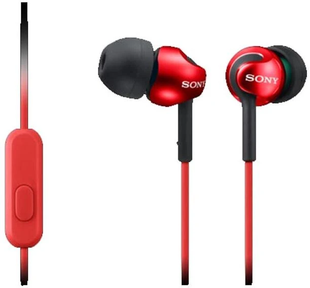 Sony MDR-EX110AP laidinės ausinės su mikrofonu