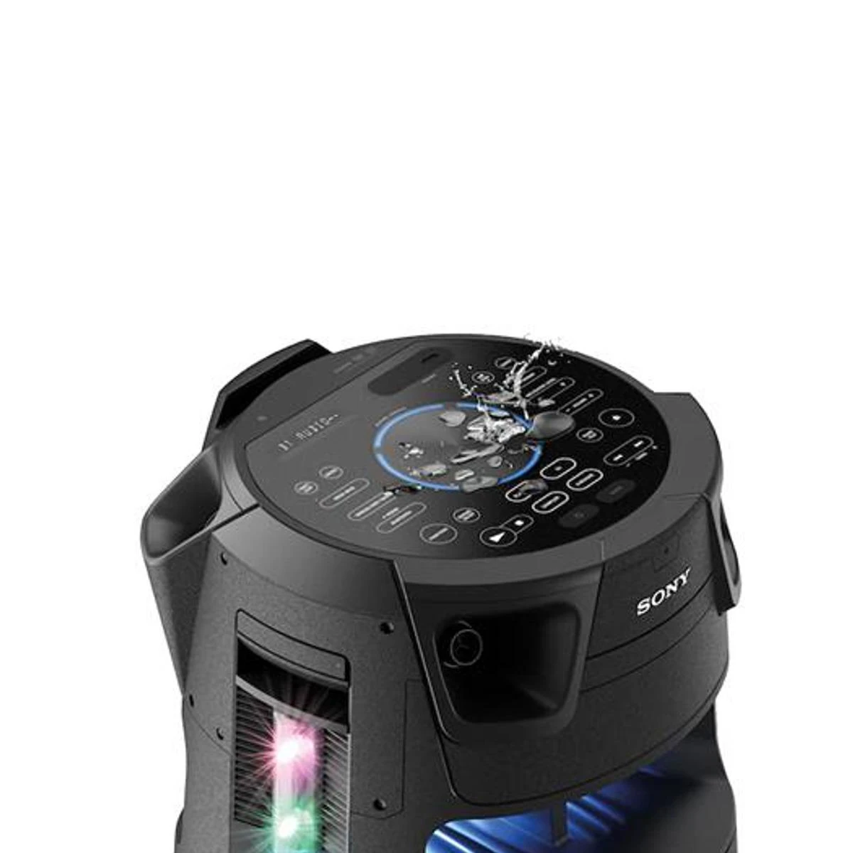 Nešiojama garso sistema Sony MHC-V73D, Juodos spalvos