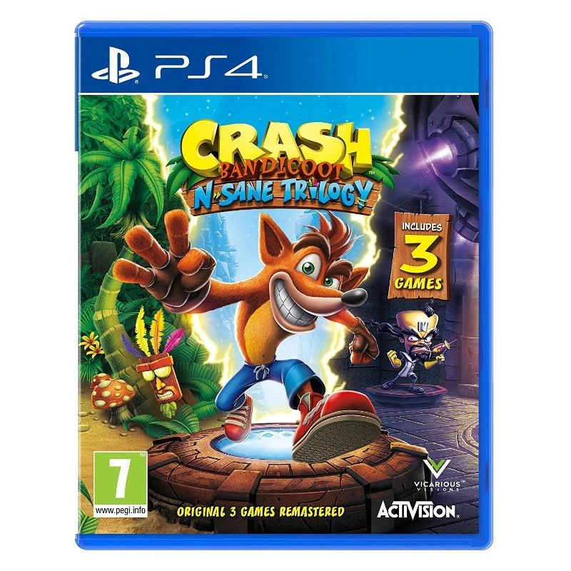 Activision „Sony Crash Bandicoot N. Sane Trilogy“, PS4 PlayStation 4