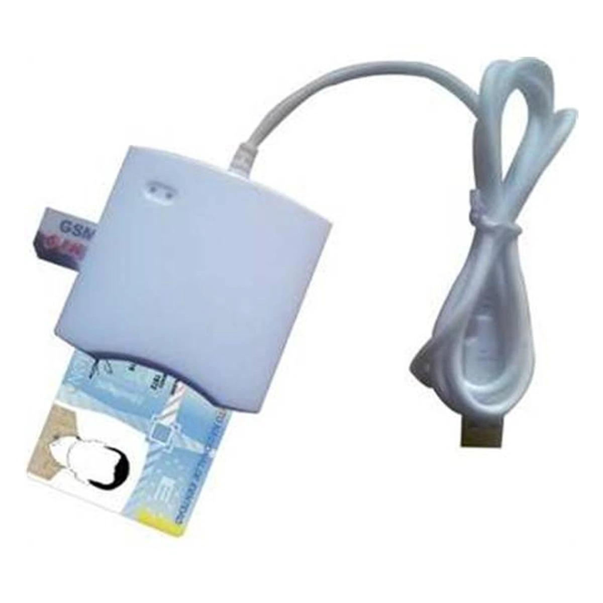Išmaniosios kortelės skaitytuvas su USB kabeliu