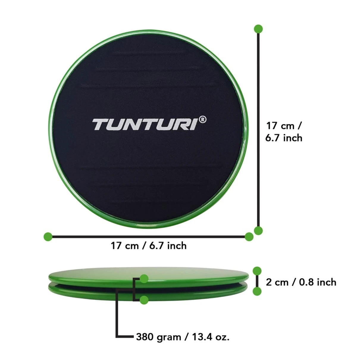 Tunturi mankštos gumų rinkinys