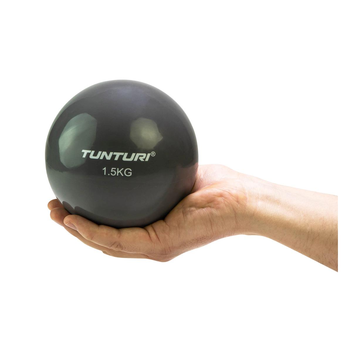 Svorinis kamuolys TUNTURI Toning ball 1,5kg