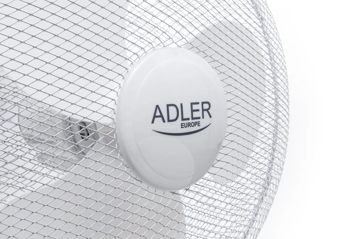 Ventiliatorius Adler AD 7305,  90W, 40cm (Baltas)