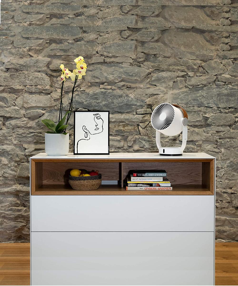 Ventiliatorius Stadler form Fan Leo Table Fan, Timer, Greičių skaičius 4, 18 W, Oscillation, Baltas
