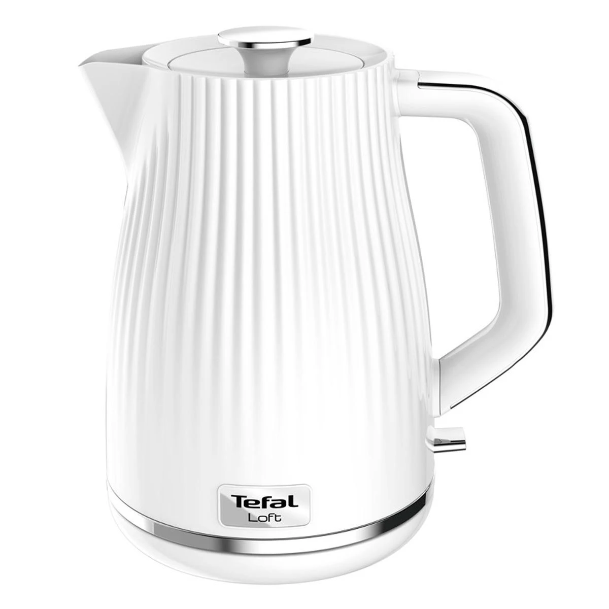 Elektrinis virdulys Tefal Loft White KO2510, 2400 W, 1.7l, baltos spalvos