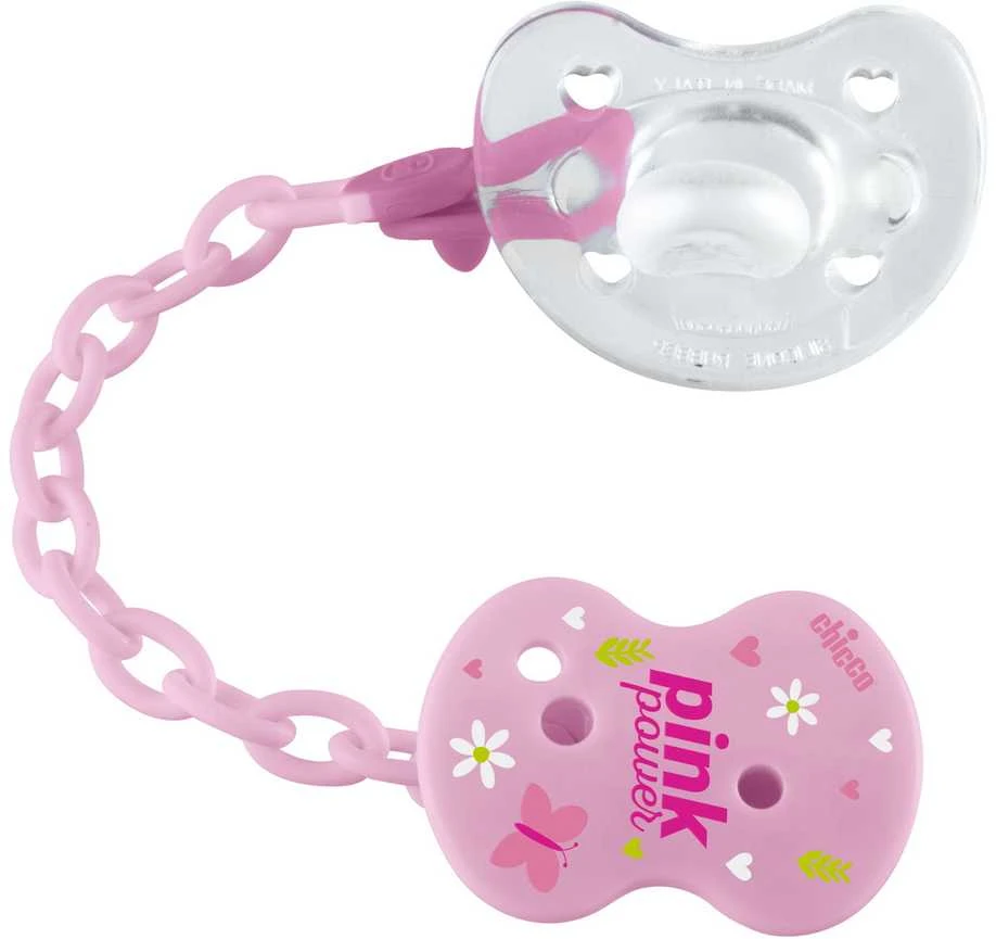 CHICCO 00006202300000 grandinėlė su čiulptuko spaustuku
