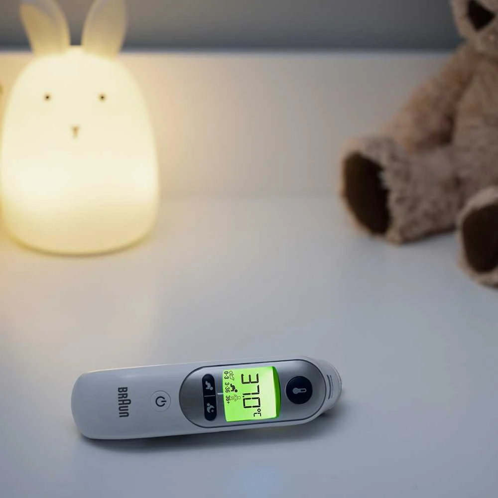 Braun IRT6525 Thermoscan 7+ ausų termometras su naktiniu režimu