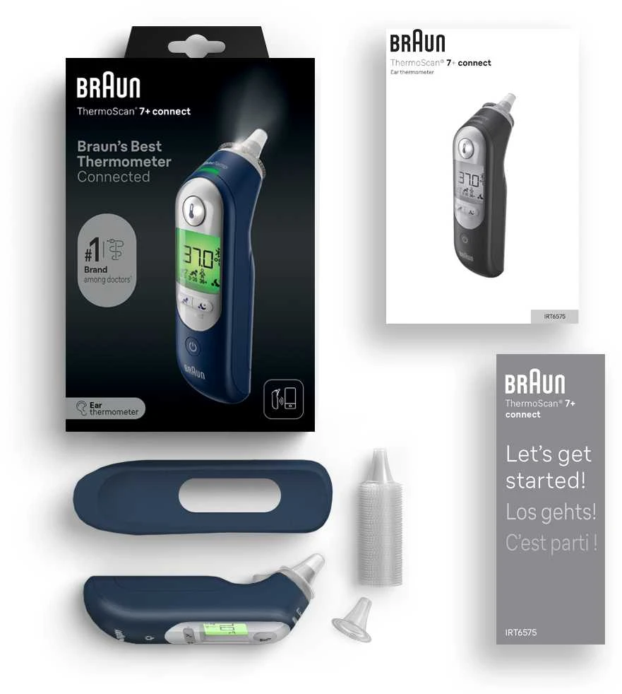 Braun Thermoscan 7 plus prijungti