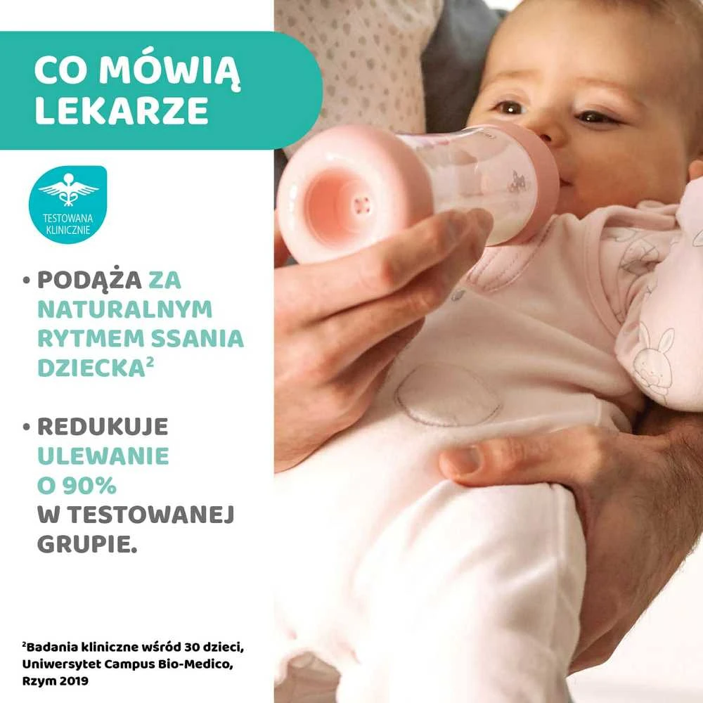 "Chicco" buteliukas Perfect5 0M+150ml mėlynas silikoninis