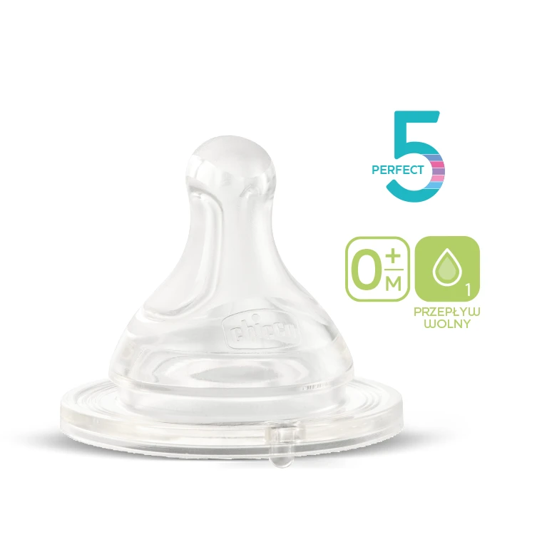 "Chicco Physio žindukas 0M+ Silikoninis F/Slow 2vnt