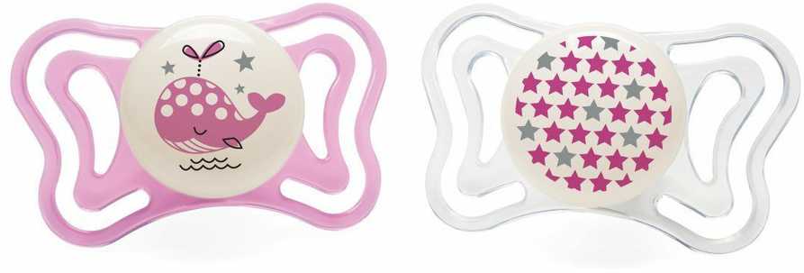 Chicco PhysioForma Light Silikoninis čiulptukas Lumi 2-6m
