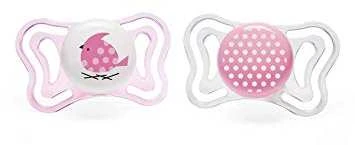 "Chicco" čiulptukas Physio Light Girl 2-6m 2 vnt