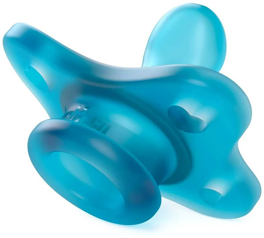 "Chicco PhysioForma Mini Soft Mėlyna" minkštas mėlynas silikoninis čiulptukas 2-6 mėn. 2 vnt