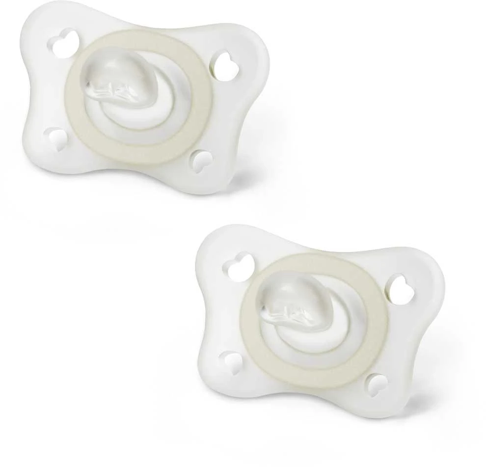 Chicco 23141-NIPPLE PF MINI SOFT SIL 2 VNT LUM