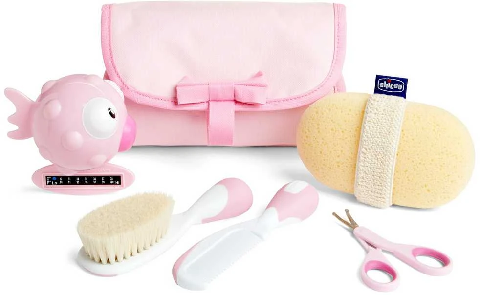 Chicco Rinkinys akcesoriów do higieny i kąpieli rožinė 0m+