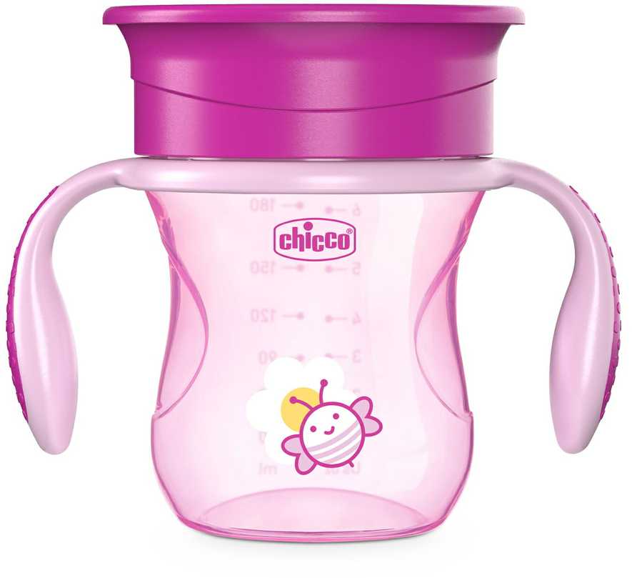 CHICCO 00006951100000 360 Geriamasis puodelis 12m+ mergina