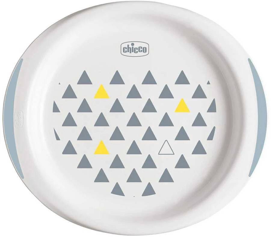 Chicco 2 žalių lėkščių rinkinys