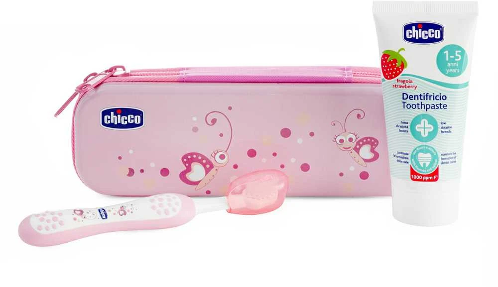 "Chicco Oral Rose 12m+" 2 dalių rinkinys