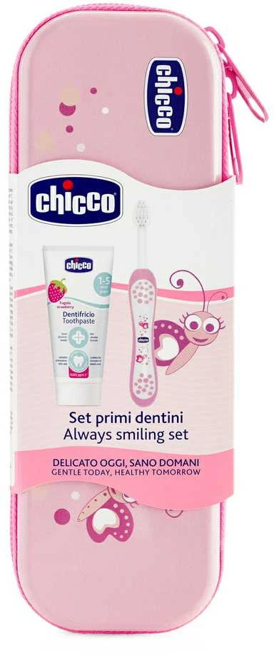 "Chicco Oral Rose 12m+" 2 dalių rinkinys