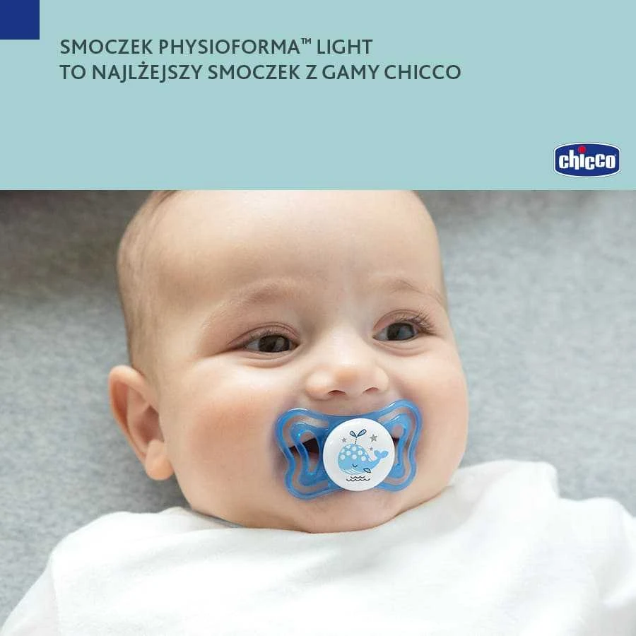 Chicco Čiulptukas nusiraminimui PhysioForma Light nieb 16-36m