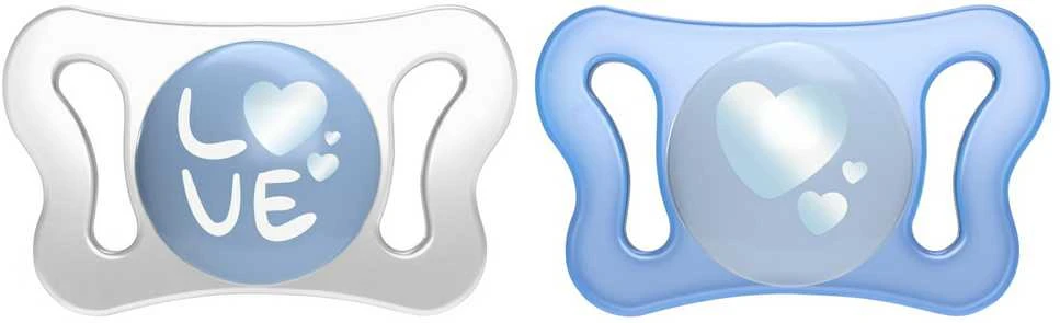 Chicco Čiulptukas nusiraminimui micro silikon nieb 2vnt. 0-2m