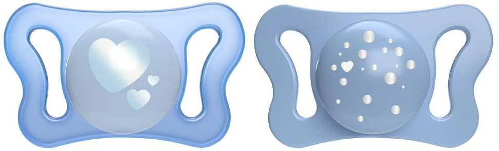 Chicco Čiulptukas nusiraminimui micro silikon nieb 2vnt. 0-2m