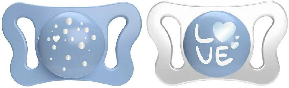 Chicco Čiulptukas nusiraminimui micro silikon nieb 2vnt. 0-2m