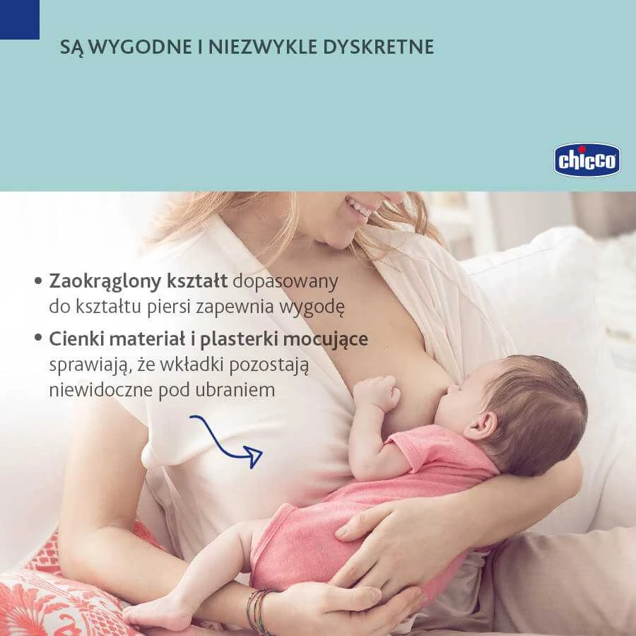 CHICCO įklotai į liemenėlę antibakteriniai 30vnt