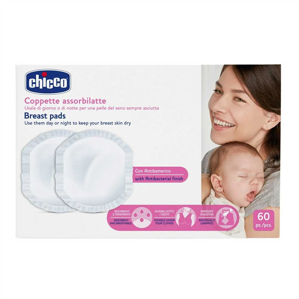 CHICCO įklotai į liemenėlę 60 vnt, 000617730t*00000