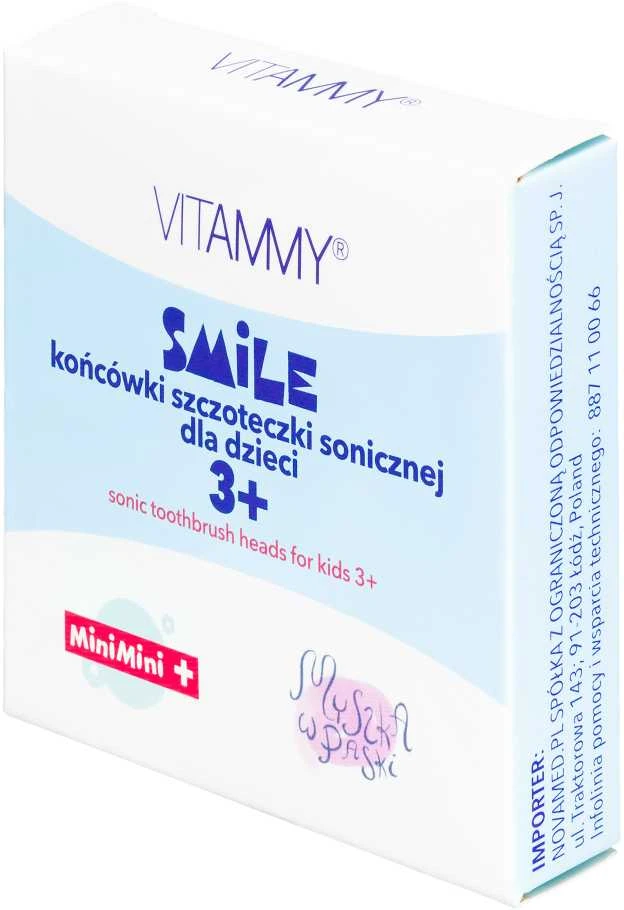 Vitammy Smile dantų šepetėlių galvučių pakuotė
