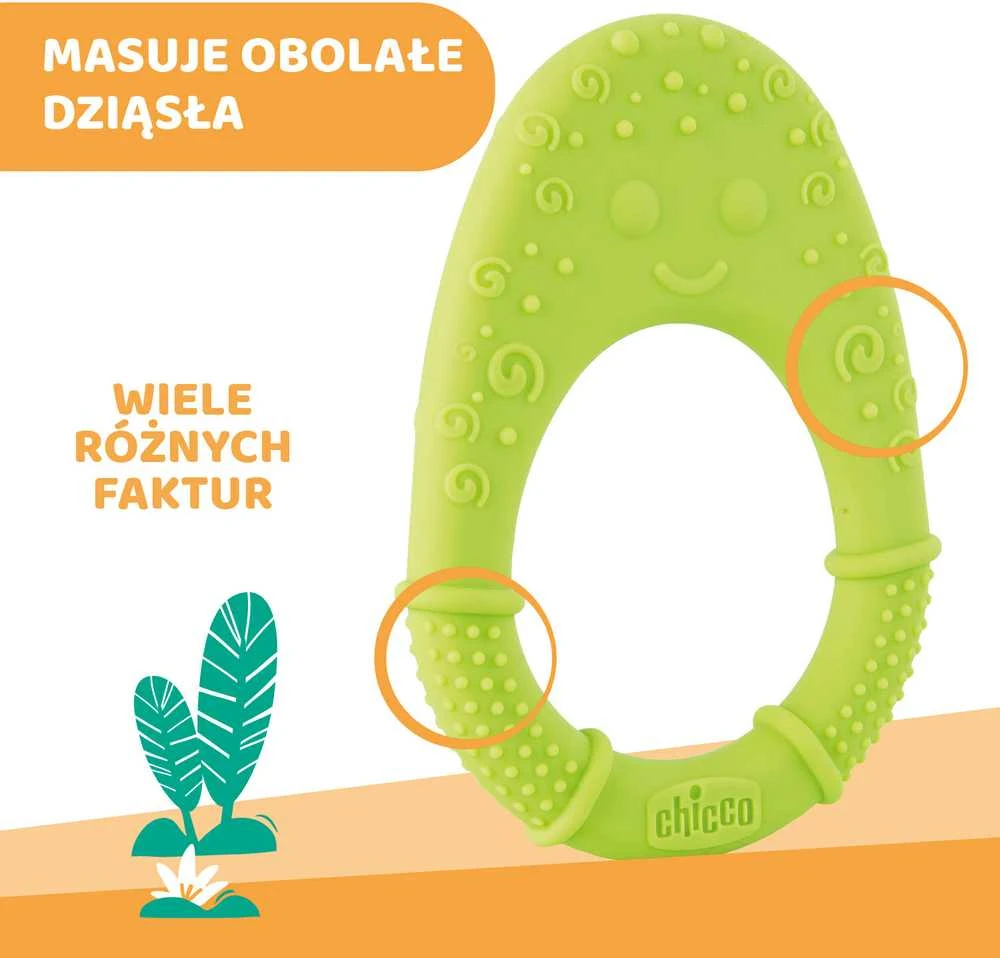 "Chicco Supersoft Avocado" kramtukas 2M+
