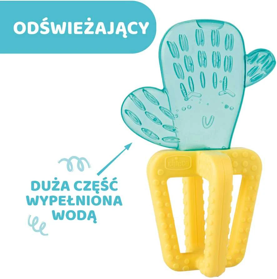 „Chicco Refreshing Cactus“ kramtukas 4M+